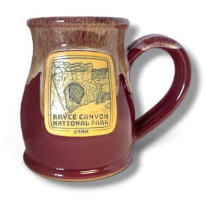 Natural Bridge Collectible Deneen Pottery Mug - handmade in the USA