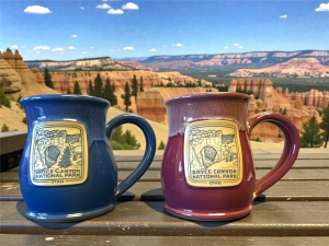 Natural Bridge Collectible Deneen Pottery Mug - handmade in the USA