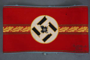 Original Third Reich NSDAP Ortsgruppenleiter Armband With RZM Tag