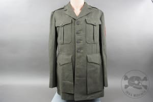 Original US WWII Army Air Corp 4 Pocket Tunic 37L Dated 1942