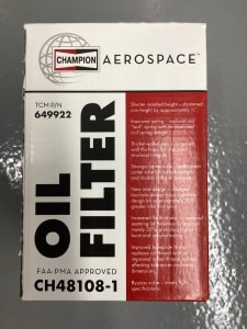 Champion Oil Filter CH48108-1