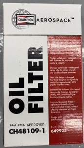 Champion Oil Filter CH48109-1