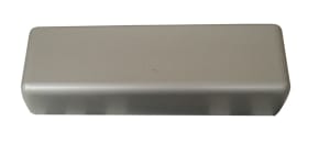 320G Large Cover For 320G 7-1/2 in. x 1 in. Commercial Door Closer, Aluminum Finish