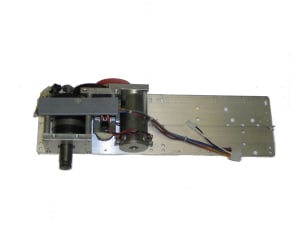 ADH Select Commercial Automatic Folding Door Opener Right Hand Reverse (Door Folds Out) 48 Tooth Motor and Gearbox Operator Assembly With Extended Spindle For Horton FoldingAccess Automatic Folding Door