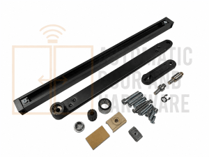 Dorma ED100 Splined Inswing Extension Pull Arm Assembly, Black