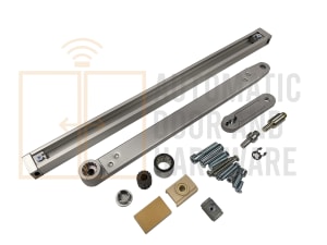 Dorma ED250 Splined Outswing Push Arm Assembly, Clear