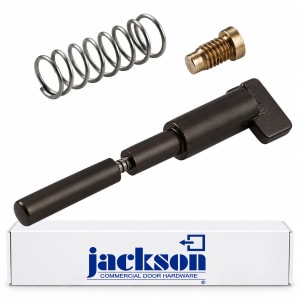 Jackson Replacement Dogging Turnpiece Assembly For Jackson Crash Bar Concealed Vertical Rod Panic Bar, Dark Bronze Finish