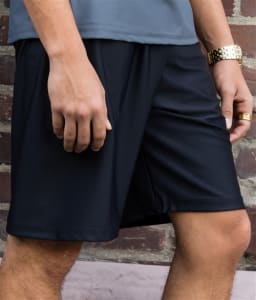Boys/Mens Long Dance Shorts (Velvet)