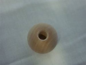 BALL CAP 1" WITH 1/4" HOLE 1/2" DEEP