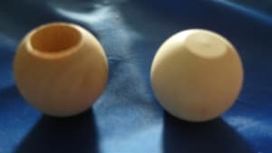 BC-142  1" BALL CAP WITH 1/2" HOLE