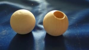 BC-38  1" BALL CAP WITH 3/8" HOLE