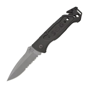 photo of SOG ESCAPE - ESCAPE - CLIP POINT, SATIN, SERRATED