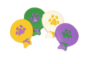 Birthday Balloon Cookies (each) - Wholesale (3 1/4")