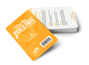 Follow the Peace Path Cards - God