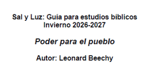 Sal y Luz: Guía para estudios bíblicos - Invierno de 2026-2027