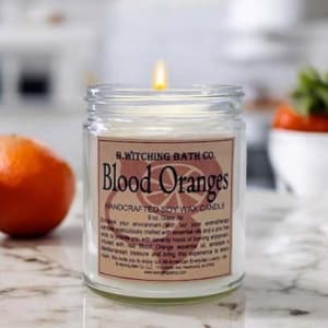 Blood Oranges Handcrafted Soy Wax Candle