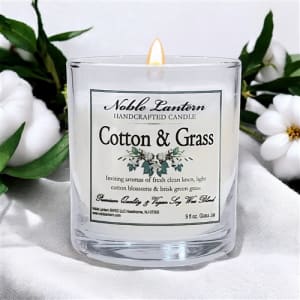 Cotton & Grass Soy Wax Candle