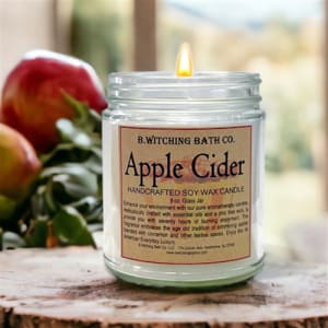 Apple Cider Handcrafted Soy Wax Candle