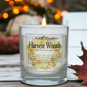 Harvest Wreath Soy Wax Candle