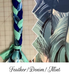 Feather/Denim/Mint