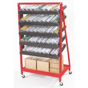 Say goodbye to oil filter clutter with the Free Standing Oil Filter Rack