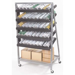 Say goodbye to oil filter clutter with the Free Standing 5 Tray Oil Filter Rack