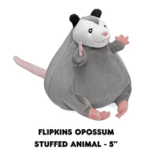 Flipkins Opossum Stuffed Animal Wild Kingdom