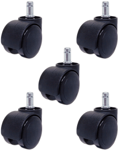 75mm (3") Office Chair Caster Set of 5