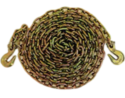 1/2 inch x 20 feet Grade 70 Transport Chain with 11,300 lbs Load Capacity for Heavy-Duty Securing