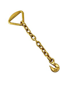 18 inch grade 70 chain anchor assembly with 4 inch d-ring