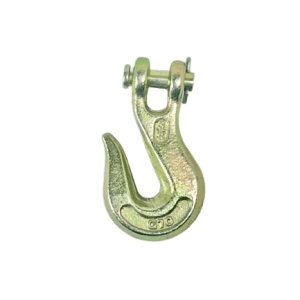 Grade 70 Clevis Link Grab Hook C-CGH-6.6, 6600 lbs Load Capacity, made of durable high-strength steel, for heavy-duty lifting