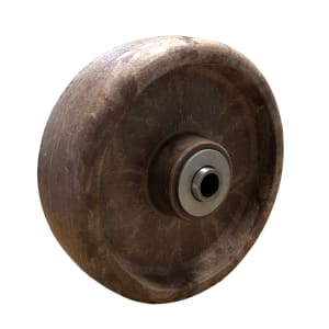 6" x 2" High Temp Glass - Nylon Wheel - 1,100 lbs Capacity