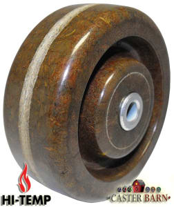 8" x 2" Hi-Temp Phenolic Wheel - 1,400 LBS cap.