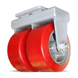 This robust caster is engineered to support an impressive weight capacity of 21,800 lbs, making it a reliable solution for industrial environments where durability and strength are paramount.