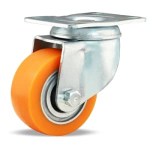 Hamilton S-331-EMB Swivel Caster, 325 lbs Load, 3x1.25 Inch Ergo-Tech Wheel