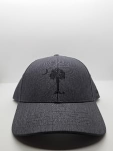 Charcoal Palmetto Cap