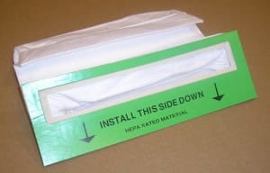 CleanCraft Wide-Sweep HEPA Bags, 3pk
