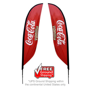 9.84'_Small_Feather_Flag_Double_Sided_Graphic_Only