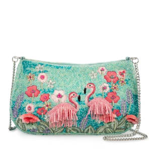 Flirty Flamingos  Crossbody Bag