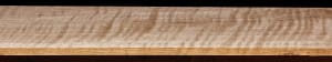 Rift Sawn Curly White Oak - 92" x 5 1/2" x 13/16" - $75.00
