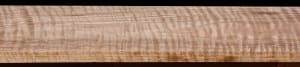 Curly Red Oak - 57 3/8" x 8 1/2" x 1 3/4" - $105.00