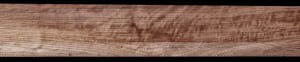 Quarter-Sawn Curly Black Walnut - 68 7/8" x 4 3/4" x 1 13/16"+ - $75