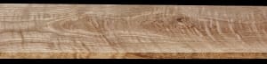 Curly White Oak - 77 7/8" x 8 5/8" x 7/8" - $85.00