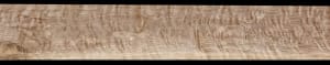 Curly White Oak - 95" x 7 1/16" x 13/16" - $87.00