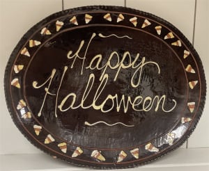 Happy Halloween Platter $225