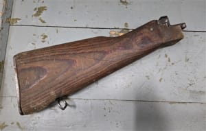 Polish Butt Stock and Rear Trunnion Combo
