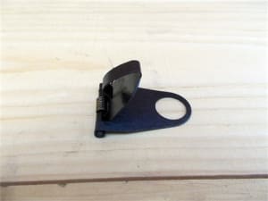 Trap door assembly for AK butt stock.
