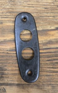 Used military SKS butt plate