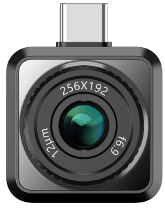 Hikmicro Mini2Plus V2 Cámara térmica para Android/IOS, 256 x 192 resolución IR, lente ajustable, USB-C/Lightning (compatible con iPhone 16)