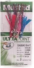 Mustad Sabiki Rig #2 Hooks 2 Squids main 60lb Branch 50lb